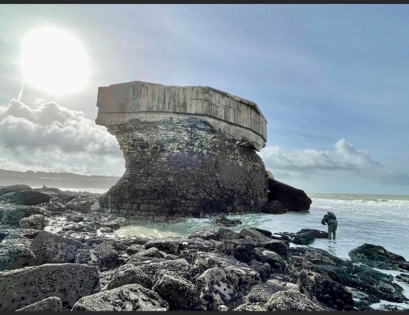 Le Brise Lame Maison Neuve A 2 Pas De La Plage Le Portel Bagian luar foto